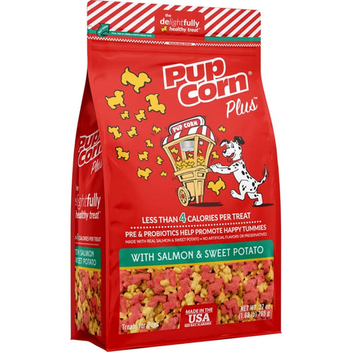 Triumph Pupcorn Plus Dog Treats (Salmon/Sweet Potato)