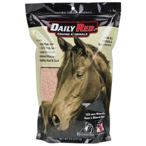 REDMOND ROCK CRUSHED SALT FOR HORSES (5 LB)