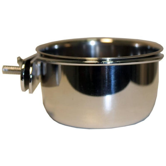 STAINLESS STEEL COOP CUP WITH BOLT HANGER (5 OZ)